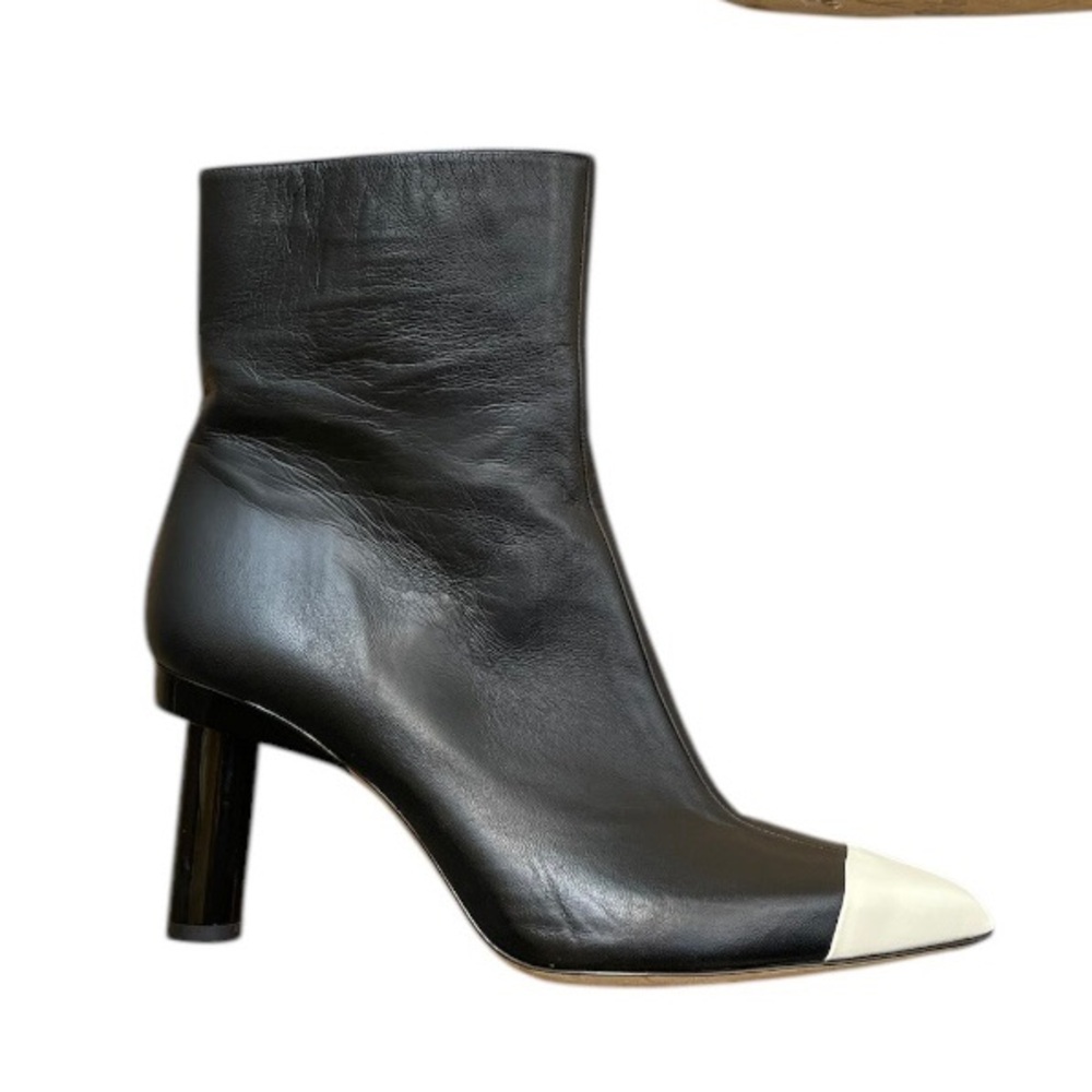 TIBI Grant Column Heel Booties Booties 37.5